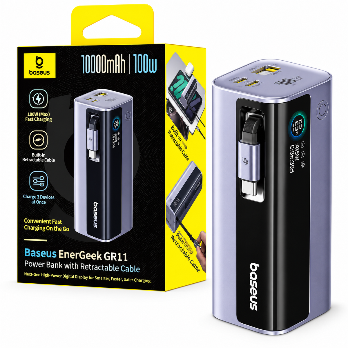 Baseus EnerGeek GR11 145W 20000mAh power Bank