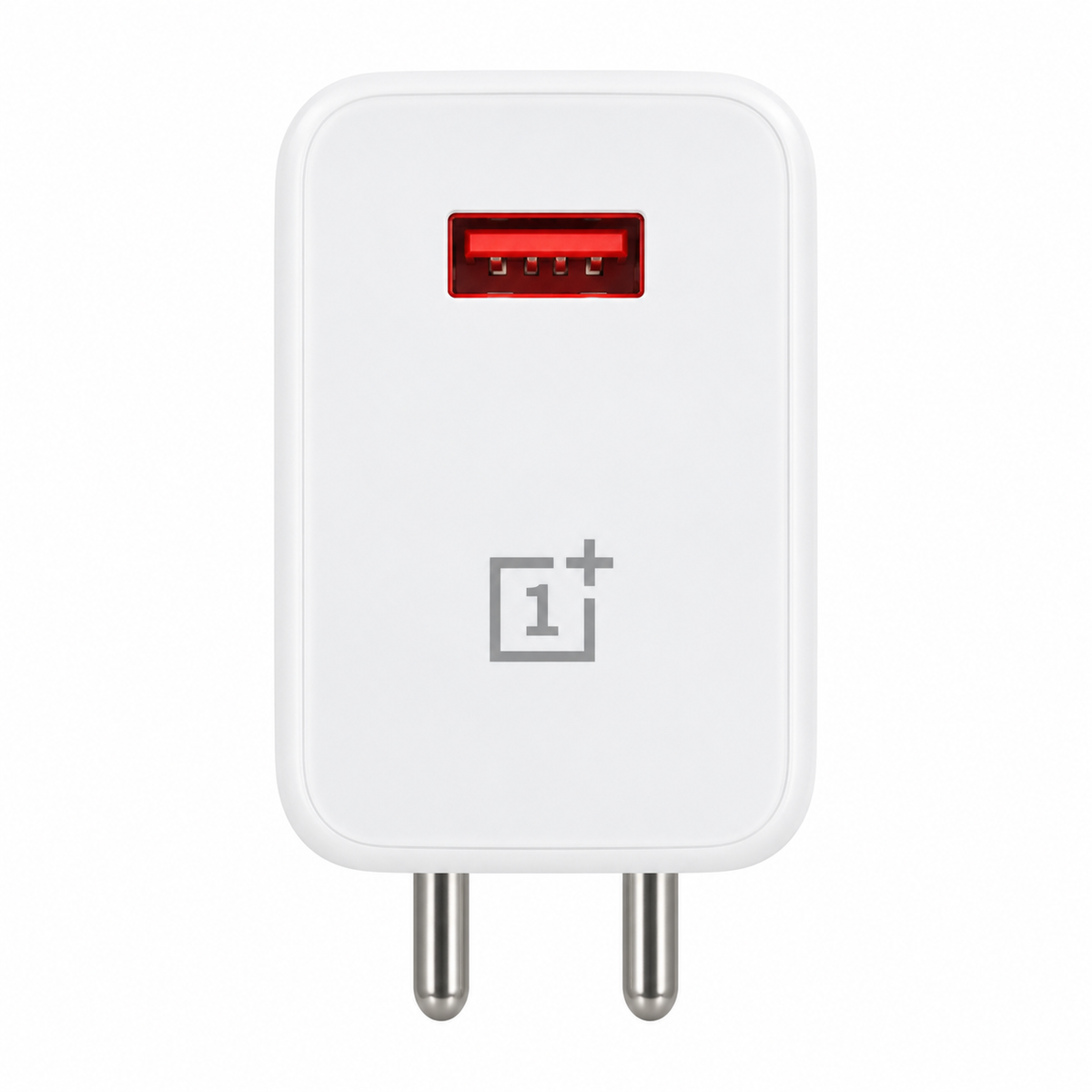 OnePlus 30W Warp Fast Charging Adapter – 2 Pin (White)