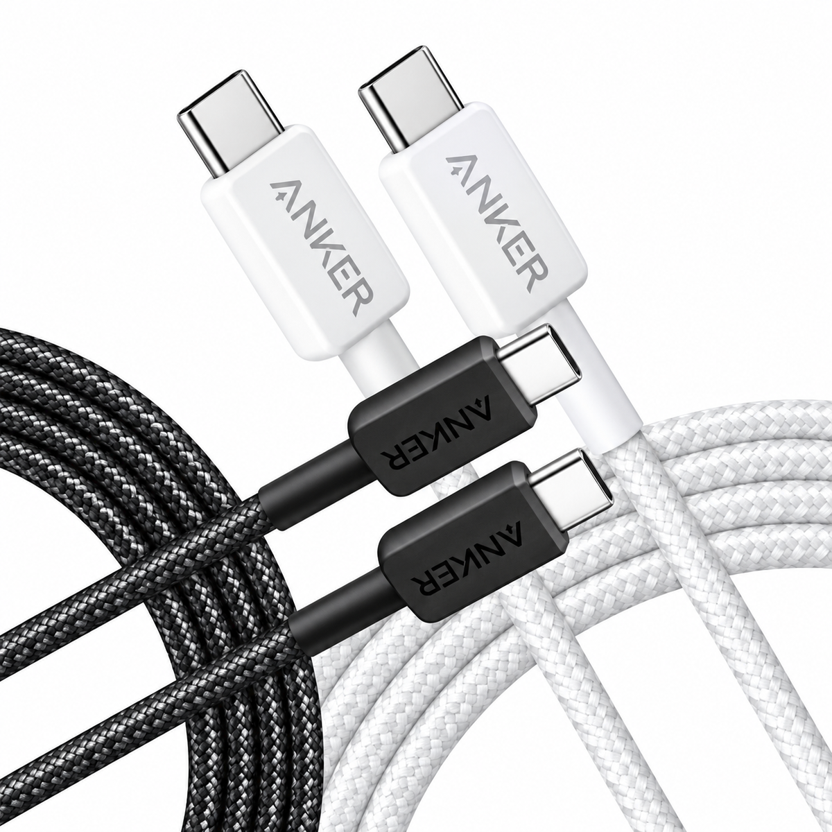 Anker 322 USB-C to USB-C Cable 3ft - Black