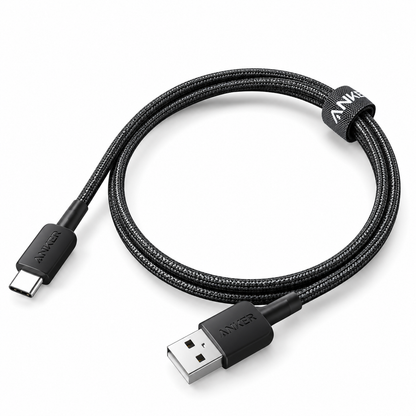 Anker 322 USB-C to USB-C Cable 3ft - Black