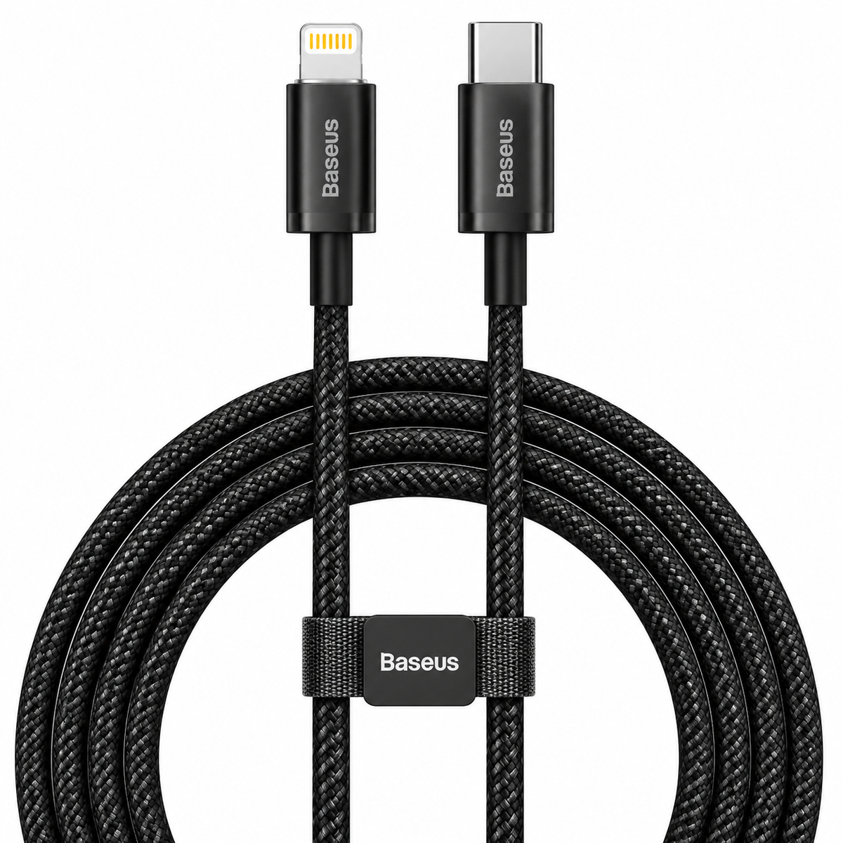 Baseus Dynamic Series Fast Charging Data Cable Type-C to Lightning 20W 1M – White and Black