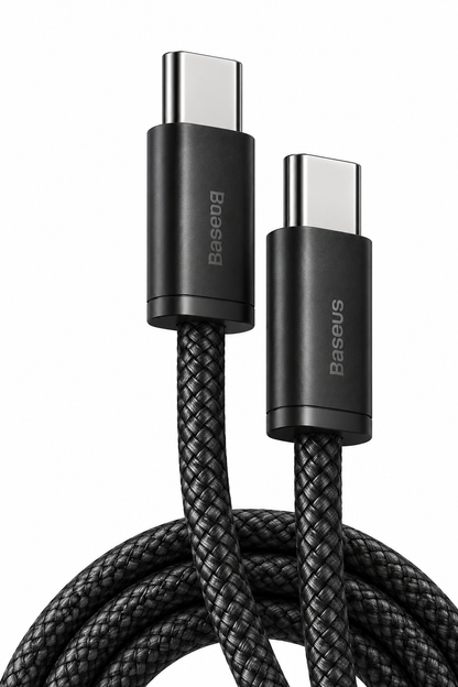 Baseus Dynamic Series 100W Fast Braided Charging Data Cable Type-C to Type-C