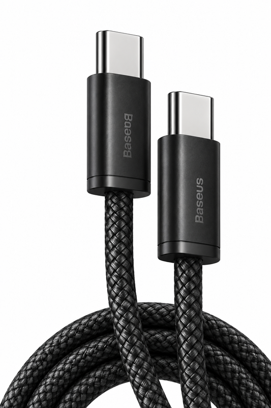 Baseus Dynamic Series 100W Fast Braided Charging Data Cable Type-C to Type-C