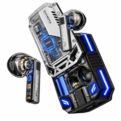 Ronin Dominator R-703S Wireless Gaming Earbuds – Black