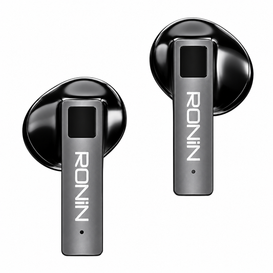 Ronin Dominator R-703S Wireless Gaming Earbuds – Black