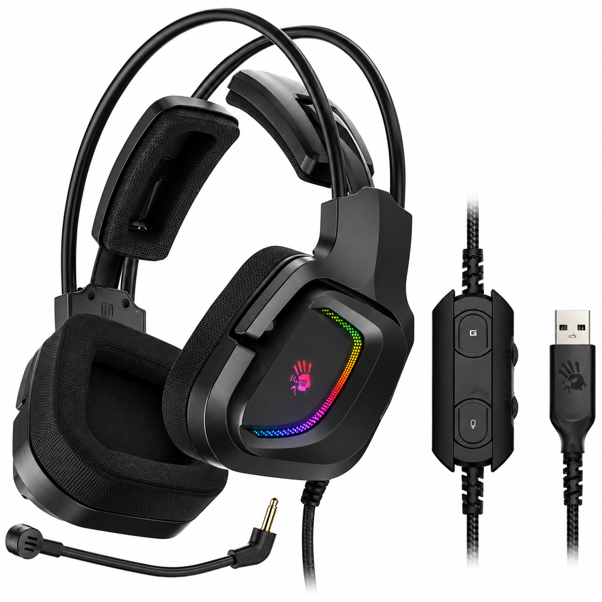 Bloody G575 RGB Gaming Headset – Black
