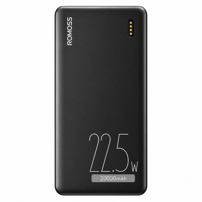 ROMOSS 20000mAh 30W Fast Charging Power Bank – LED Digital Display