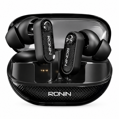 Ronin Glaze Wireless Gaming Earbuds – Black