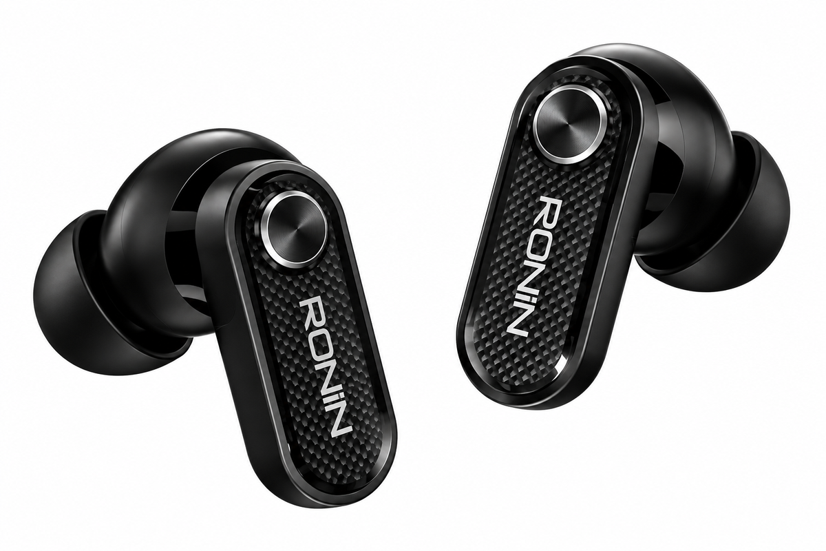 Ronin Glaze Wireless Gaming Earbuds – Black